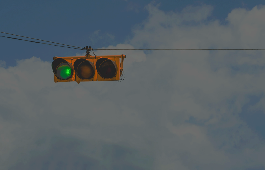 Green traffic light
